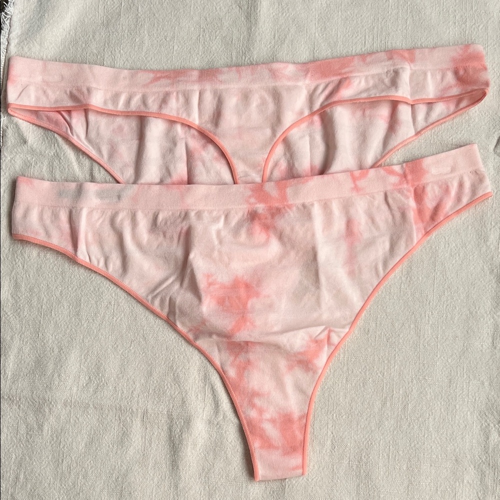 NWOT Bombas Seamless Thong, 2 pack, Pink, 1X